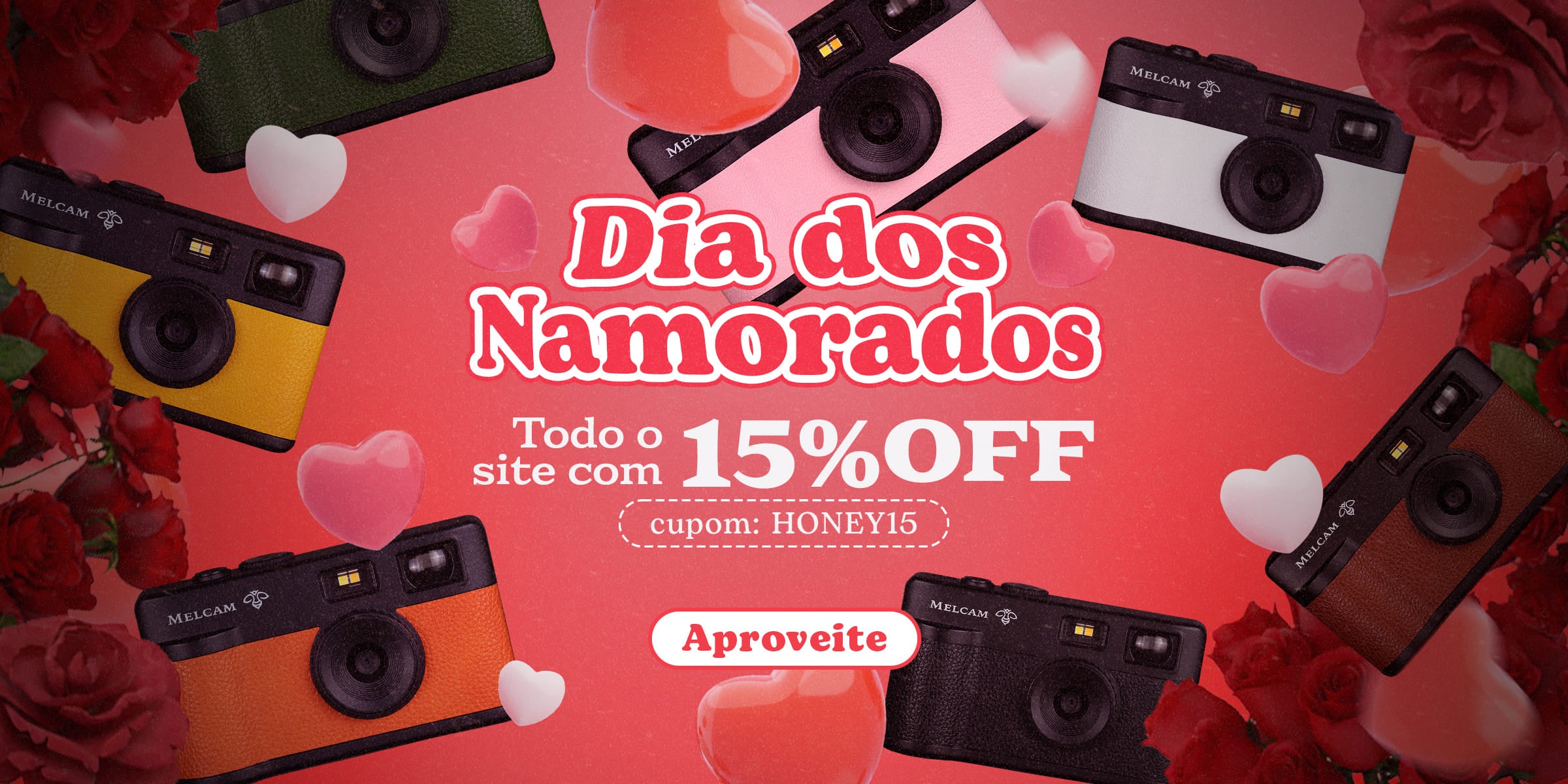 Dia dos Namorados — 15% off em todo o site