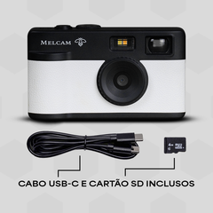 Melcam — Câmera Digital Retrô com Filtros Vintage - Loja Oficial