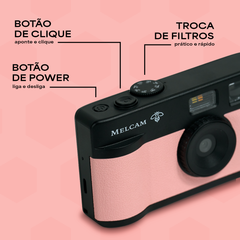 Melcam — Câmera Digital Retrô com Filtros Vintage - Loja Oficial